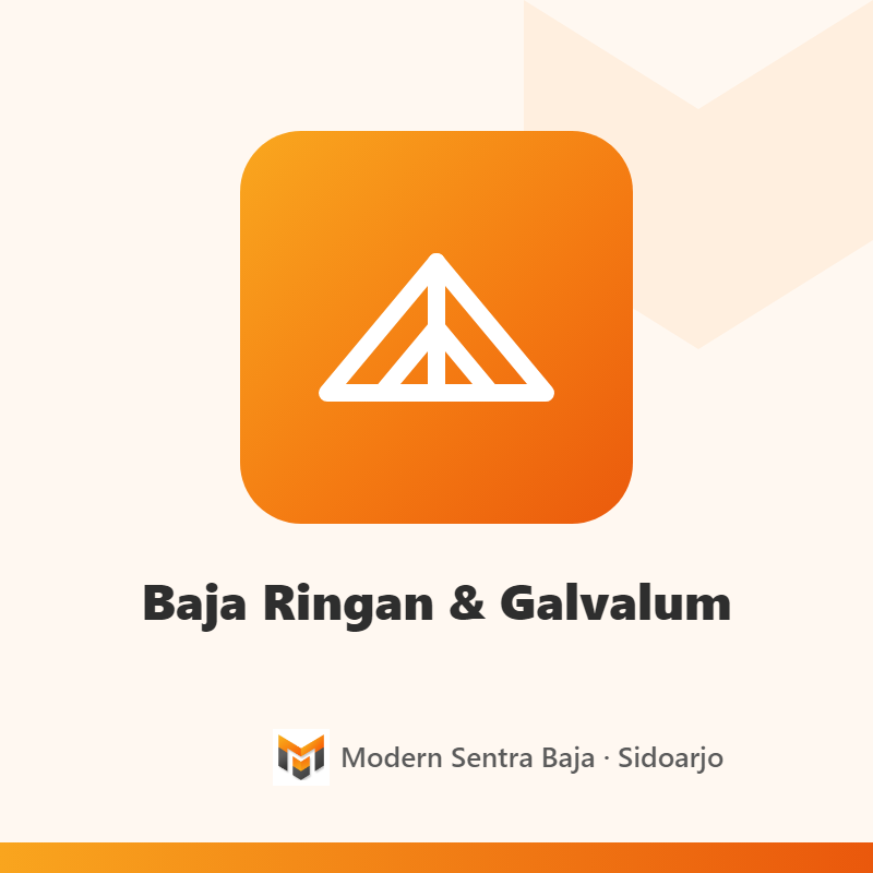 Baja Ringan & Galvalum — Hollow Galvalum 20 x 40 0.25 Kencana