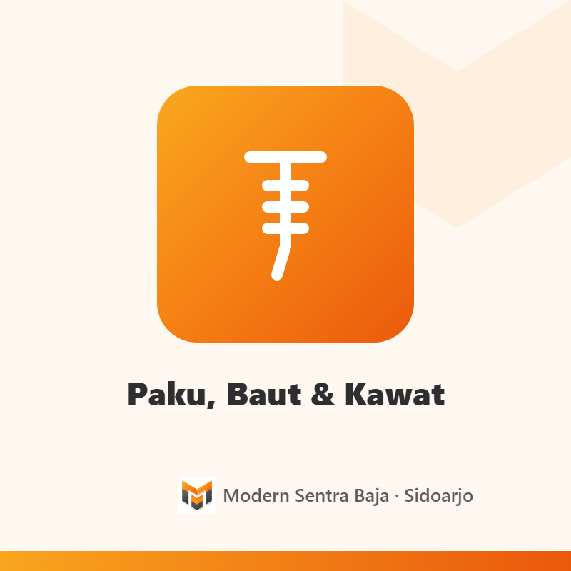 Paku, Baut & Kawat — Ring Paku Pancing